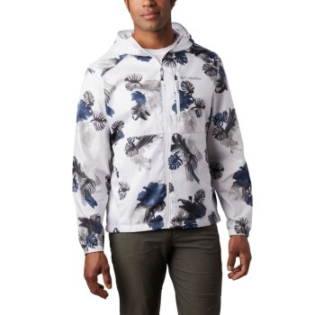 Columbia Muške Jakne - Flash Forward Windbreaker Print Bijele | NRAI-26051